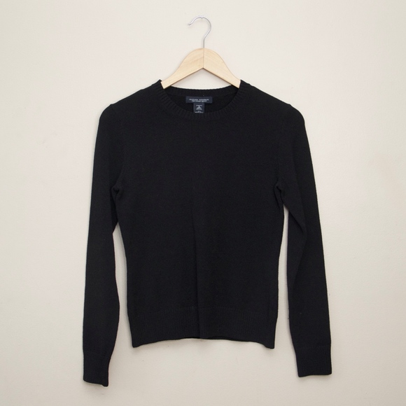 Banana Republic Sweaters - Banana Republic Italian Merino Wool black sweater